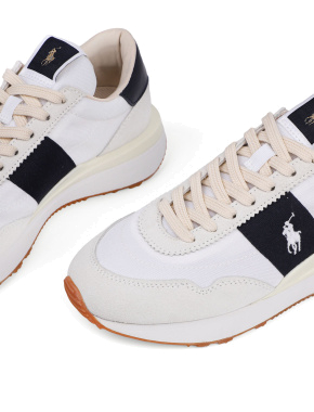 Женские кроссовки Polo Ralph Lauren кожаные белые - фото 5 - Miraton