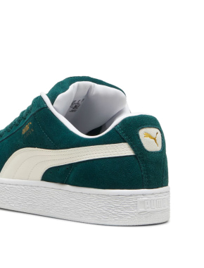 Мужские кеды PUMA Suede замшевые зеленые - фото 5 - Miraton