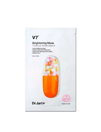 Dr.Jart Освітлювальна ультратонка маска +V7 Brightening Mask фото 1