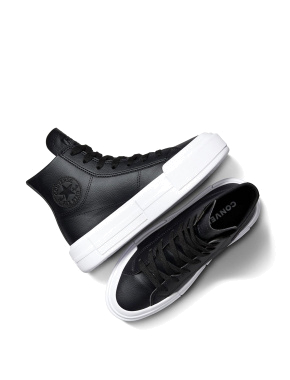 Жіночі черевики Converse Chuck Taylor All Stars шкіряні чорні - фото 4 - Miraton