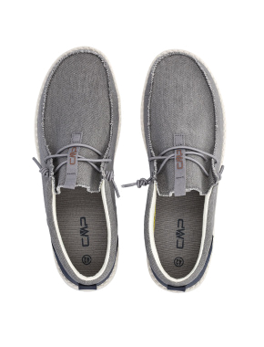 Мужские туфли CMP Joy тканевые серые - фото 4 - Miraton