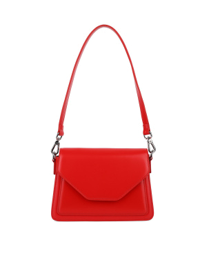 Жіноча сумка крос-боді MIRATON шкіряна червона - фото 2 - Miraton
