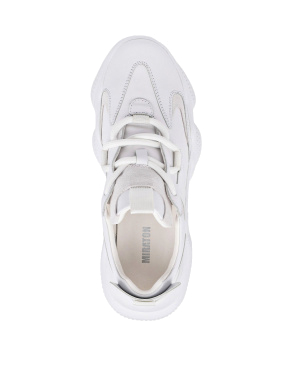 Жіночі кросівки MIRATON білі шкіряні - фото 4 - Miraton