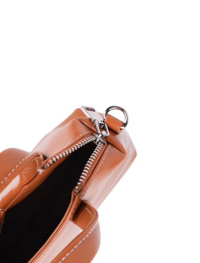 Жіноча сумка крос-боді MIRATON з екошкіри з фурнітурою - фото 5 - Miraton