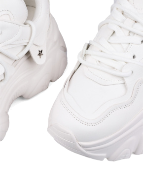 Жіночі кросівки MIRATON шкіряні білі шкіряні - фото 5 - Miraton