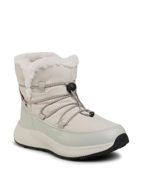 Жіночі чоботи CMP SHERATAN WMN SNOW BOOTS WP молочні тканинні - фото 2 - Miraton