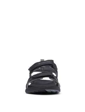 Мужские сандалии Columbia STRAP из искусственной кожи черные - фото 6 - Miraton