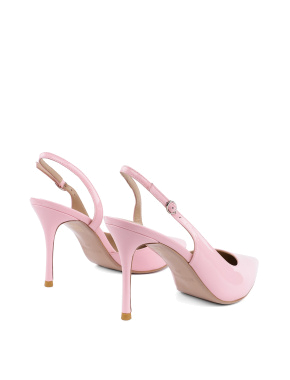 Жіночі туфлі лакові рожеві - фото 4 - Miraton