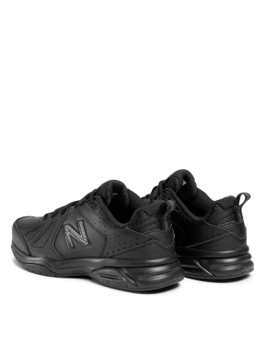 Чоловічі кросівки чорні шкіряні New Balance 624 v5 - фото 3 - Miraton