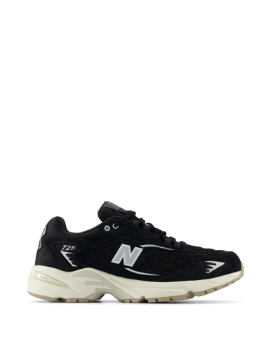 Женские кроссовки New Balance 725 замшевые черные фото 1