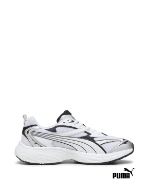 Женские кроссовки PUMA Morphic Base из искусственной кожи белые - фото  - Miraton