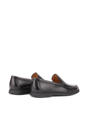 Мужские туфли кожаные черные - фото 3 - Miraton