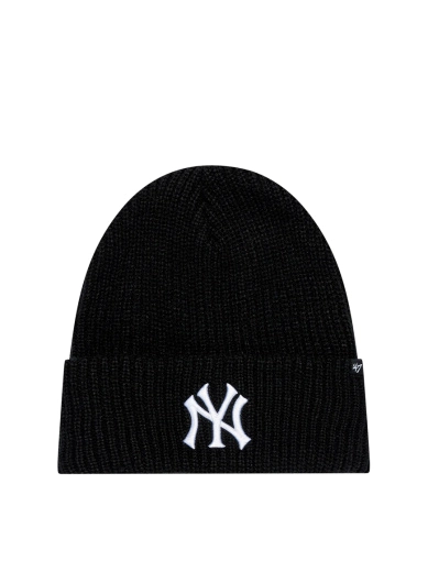 Шапкa Brand 47 New York Yankees Upper Cut Beanie Black фото 1