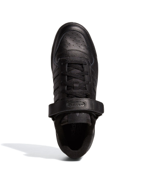 Чоловічі кеди чорні шкіряні Adidas FORUM LOW - фото 5 - Miraton