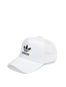 Кепка Adidas тканевая белая - фото  - Miraton