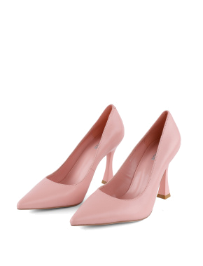 Жіночі туфлі шкіряні рожеві - фото 2 - Miraton