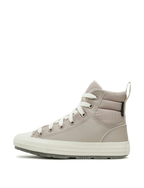 Жіночі кеди бежеві шкіряні Converse Chuck Taylor All Star Lift - фото 6 - Miraton