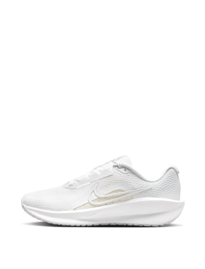Жіночі кросівки Nike W DOWNSHIFTER 13 текстильні білі - фото 2 - Miraton