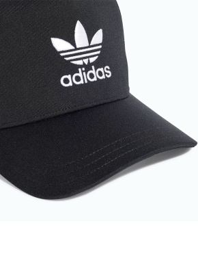 Кепка Adidas Originals Curved Trucker черная - фото 4 - Miraton