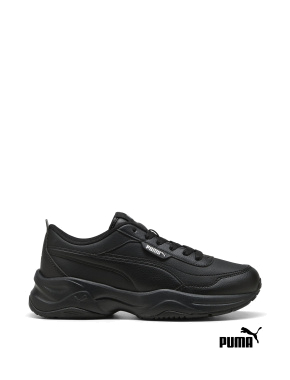 Женские кроссовки PUMA Cilia Mode из искусственной кожи черные - фото 1 - Miraton