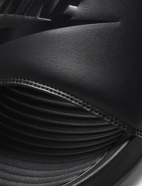 Мужские шлепанцы Nike резиновые черные - фото 6 - Miraton