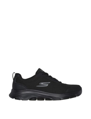 Жіночі кросівки Skechers Go Walk 7 тканинні чорні фото 1