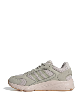 Женские кроссовки Adidas Crazychaos 2000 из искусственной кожи бежевые - фото 3 - Miraton