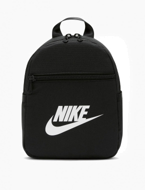 Рюкзак Nike W NSW Futura 365 Mini Backpack черный со змейкой - фото 1 - Miraton