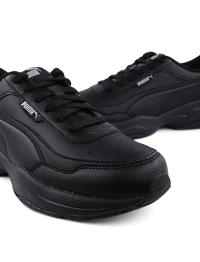 Жіночі кросівки PUMA Cilia Mode чорні зі штучної шкіри - фото 6 - Miraton