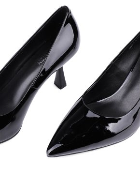 Жіночі туфлі MIRATON лакові чорні - фото 5 - Miraton