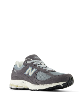 Мужские кроссовки New Balance 2002R замшевые серые - фото 3 - Miraton