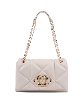 Женская сумка Love Moschino из экокожи розовая - фото 1 - Miraton