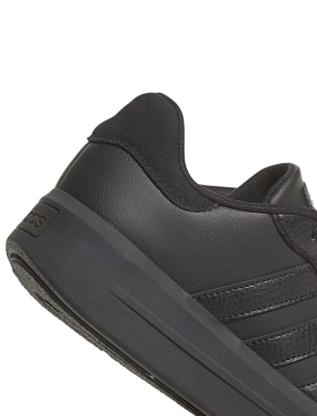 Жіночі кеди чорні шкіряні Adidas COURT PLATFORM - фото 7 - Miraton