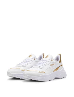 Женские кроссовки PUMA Cassia Rose из экокожи белые - фото 3 - Miraton