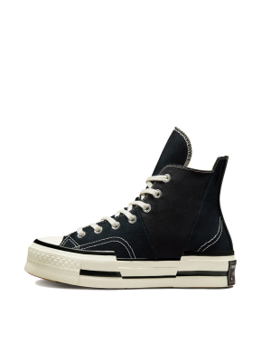 Женские кеды Converse Chuck Taylor All Star тканевые черные - фото 2 - Miraton