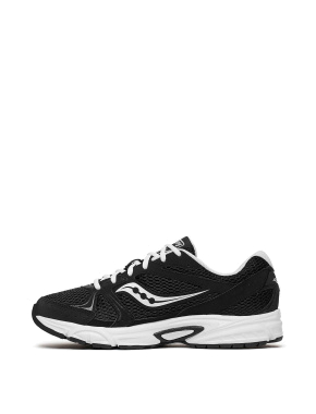 Мужские кроссовки Saucony RIDE MILLENNIUM из искусственной кожи черные - фото 2 - Miraton