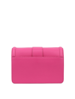 Женская розовая сумка VERSACE JEANS COUTURE с пряжкой - фото 4 - Miraton