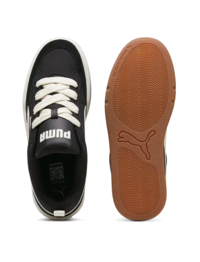 Мужские кеды PUMA Park Lifestyle Street Sneakers кожаные черные - фото 6 - Miraton