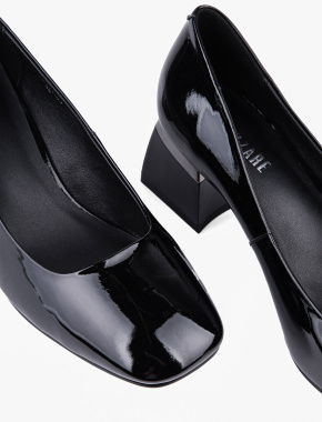 Жіночі туфлі Attizzare лакові чорні чорні - фото 5 - Miraton
