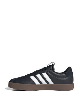 Мужские кеды Adidas IV Court 3.0 кожаные черные - фото 4 - Miraton