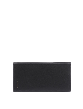 Чоловічий гаманець MIRATON шкіряний чорний - фото 1 - Miraton