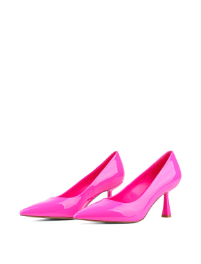 Жіночі туфлі човники MIRATON лакові рожеві - фото 3 - Miraton