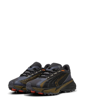 Мужские кроссовки PUMA Spirex Gorpcore кожаные черные - фото 1 - Miraton