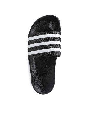 Чоловічі шльопанці Adidas Adilette гумові чорні - фото 5 - Miraton