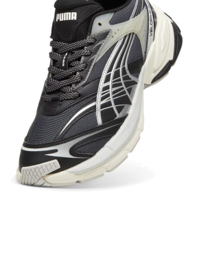 Мужские кроссовки PUMA Velophasis Always On из экокожи черные - фото 6 - Miraton