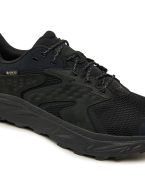 Мужские кроссовки Hoka One Anacapa Low GTX кожаные черные - фото 6 - Miraton