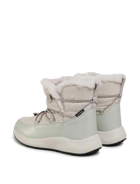 Жіночі чоботи CMP SHERATAN WMN SNOW BOOTS WP молочні тканинні - фото 3 - Miraton