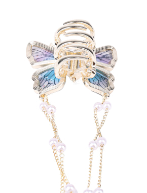 Жіноча шпилька MIRATON метелик на затискачі - фото 2 - Miraton