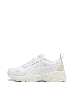 Женские кроссовки PUMA Cilia Mode Lux Sneakers из искусственной кожи белые - фото 2 - Miraton