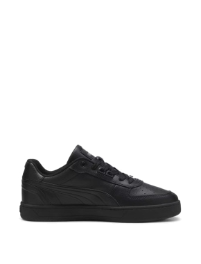 Жіночі кеди PUMA Caven 2.0 Mid Lux Trainers з екошкіри чорні - фото 1 - Miraton